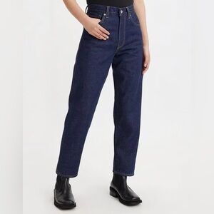 NWOT Levi’s Japanese Selvedge High Rise Column Women's Jeans - Dark Wash 30/27